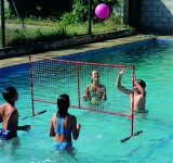 Úszó röplabda állvány hálóval – 186×100 cm – Amaya