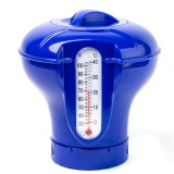 Úszó vegyszeradagoló hőmérős