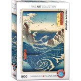 Utagawa Hiroshige - Naruto Örvény, 1000 db-os puzzle (EUROGRAPHICS, 6000-5767)