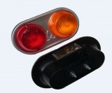 Utánfutó hátsó lámpa 2 kerek pár