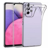 Utángyártott 0,5mm Ultra Slim Samsung Galaxy A23 5G szilikon hátlap tok, átlátszó