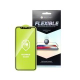 Utángyártott Apple iPhone 12 mini, 5D Full Glue Nano teljes kijelzős üvegfólia, fekete