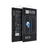 Utángyártott Apple iPhone 15, 5D Full Glue hajlított tempered glass kijelzővédő üvegfólia, fekete