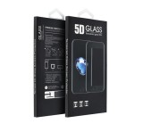 Utángyártott Apple iPhone 15 Plus, 5D Full Glue betekintésgátló tempered glass kijelzővédő üvegfólia, fekete