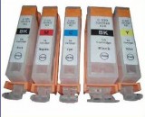 Utángyártott Canon  CLI-521C + új chip cyán  tintapatron