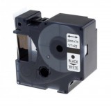 Utángyártott DYMO D1 D53713 24mm x 7m fehér-fekete #S0720930