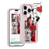 Utángyártott E-Ink okos telefontok, programozható NFC kijelzővel iPhone 15 Pro Max, rózsaszín