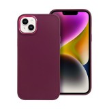 Utángyártott Frame Apple iPhone 14 Plus közepesen ütésálló tok kameravédő kerettel, lila