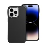 Utángyártott Frame Apple iPhone 14 Pro közepesen ütésálló tok kameravédő kerettel, fekete