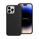 Utángyártott Frame Apple iPhone 14 Pro Max közepesen ütésálló tok kameravédő kerettel, fekete
