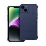 Utángyártott Heavy Duty Apple iPhone 14 Plus ütésálló szilikon tok, kék