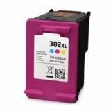 Utángyártott HP 302XL CMY (F6U67AE)  tintapatron színes