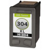 Utángyártott HP 304XL N9K08AE   tintapatron fekete