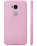 Utángyártott Huawei Honor 5X, TPU szilikon tok, Pink