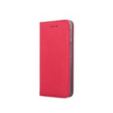 Utángyártott Magnet Xiaomi 14 Pro mágneses flip tok, piros