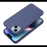 Utángyártott Matt Apple iPhone 16 Pro Max szilikon tok, kék (5903396304989)