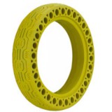 Utángyártott Mi 365 / Pro roller 8,5" külső tömör gumi (méhsejtes) (sárga)