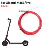 Utángyártott Mi 365 / Pro roller fékbowden szerelt készlet piros színben
