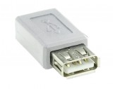 Utángyártott micro USB - USB A OTG átalakító adapter fehér