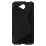 Utángyártott Microsoft Lumia 650, TPU szilikon tok, S-Line, Fekete