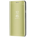 Utángyártott OnePlus 8, Oldalra nyíló tok, hívás mutatóval, Smart View Cover, Arany