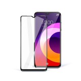 Utángyártott Samsung Galaxy S20 Full Glue Ceramic hajlított tempered glass kijelzővédő üvegfólia, fekete