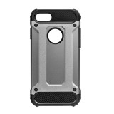 Utángyártott Xiaomi Redmi 4A, Műanyag hátlap védőtok, Defender, fémhatású, Szürke