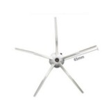 Utángyártott Xiaomi robotporszívó oldalkefe 5 ágú gumi lapáttal-fehér