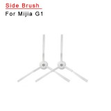 Utángyártott Xiaomi robotporszívó oldalkefe G1 fehér színben párban csomagolva