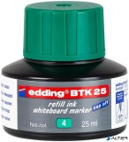 Utántöltő tábla- és flipchart markerhez, EDDING "BTK 25", zöld