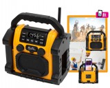 Ütésálló munka és party hangszóró Bluetooth Multimédia lejátszó SAL BTWORKPRO