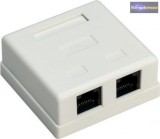 UTP CAT5 dupla fali aljzat.