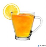 . Üvegbögre, 6 db-os szett, 25 cl "TeaTime"