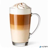 . Üvegbögre, füllel, 2 db-os szett, íves 40cl "TeaTime"