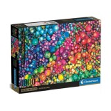Üveggolyók ColorBoom Collection 1000db-os puzzle poszterrel - Clementoni