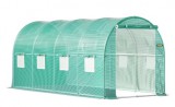 Üvegház, kerti sátor &#8211; zöld, 3x2x2m