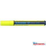 Üvegtábla marker 1-3mm, Schneider Maxx 245 sárga