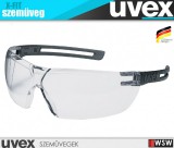 Uvex X-FIT BLACK pára és karcmentes munkavédelmi szemüveg - munkaszemüveg