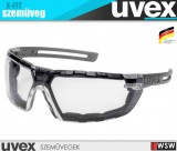 Uvex X-FIT BLACK SV pára és karcmentes munkavédelmi szemüveg - munkaszemüveg