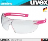 Uvex X-FIT ROSE pára és karcmentes munkavédelmi szemüveg - munkaszemüveg