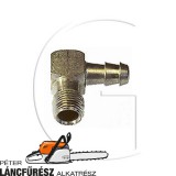 Üzemanyag csap csőkötés 1/4” mm