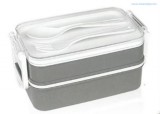 Uzsonnás doboz evőeszközzel Aqua lunch box