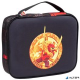 Uzsonnás táska, LEGO 'Ninjago Dragon Energy', fekete-mintás