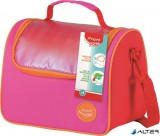 Uzsonnás táska, levehető vállpánttal, MAPED PICNIK 'Origins', narancs-pink