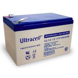Ultracell UL 12-12 12V 12Ah Zselés akkumulátor