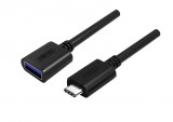 UNITEK Y-C476BK USB kábel 0,2 M USB 3.2 Gen 1 (3.1 Gen 1) USB C USB A Fekete