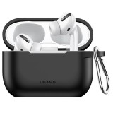 Usams BH568AP01 Apple AirPods Pro tok fekete (BH568AP01) - Fülhallgató tok