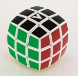 V-CUBE 3x3 versenykocka, fehér, lekerekített, festett