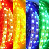 V-TAC 300 LED (5050SMD) beltéri 12V LED-szalag 5m, RGB (KIVITELEZŐKNEK)