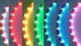 V-TAC 300 LED (5050SMD) IP65 vízálló 12V LED-szalag 5m, RGB (KIVITELEZŐKNEK)